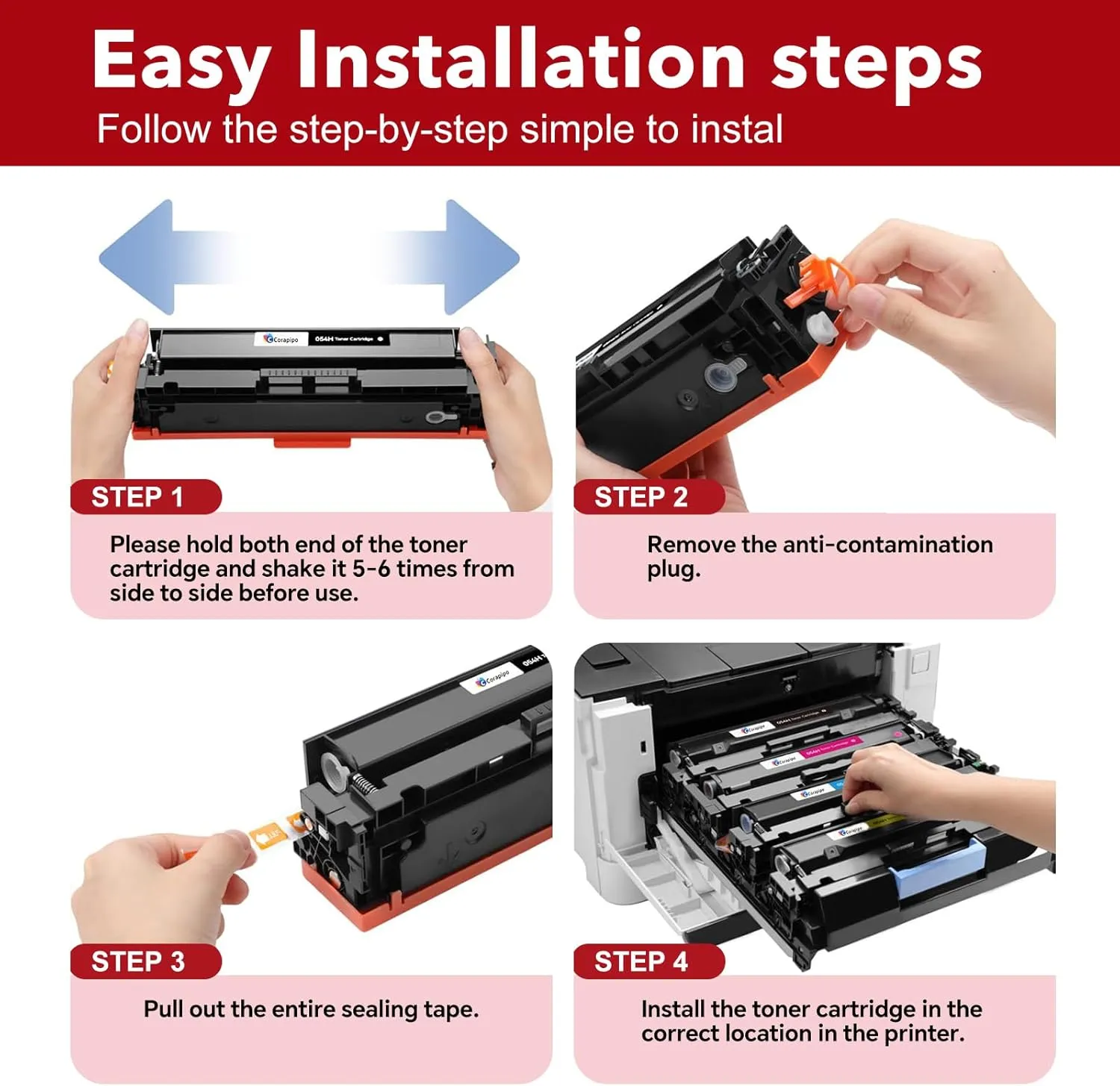 069H High Yield Black Toner Cartridge Replacement for Canon 069/069H Toner Cartridge with ImageCLASS MF753Cdw MF751Cdw MF752Cdw LBP674Cdw LBP673Cdw LBP674Cx 756Cx|with Chip,069H Toner