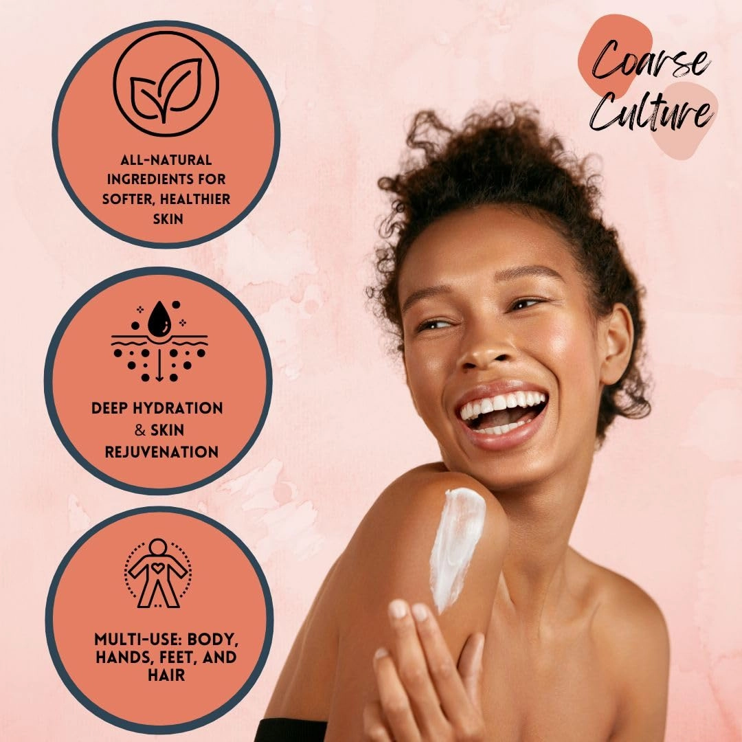 100% Vegan Whipped Shea Butter (Poundcake) Nourish Skin   Strengthen Hair