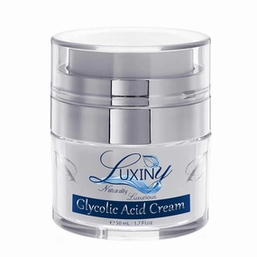 10% Glycolic Acid Face Cream |Hydrating Face Moisturizer with Alpha Hydroxy Acid |Natural Chemical Exfoliant for Face |Anti-Aging, Cystic Acne |Soothing Aloe, Green Tea, Sunflower Oil 1.7 oz
