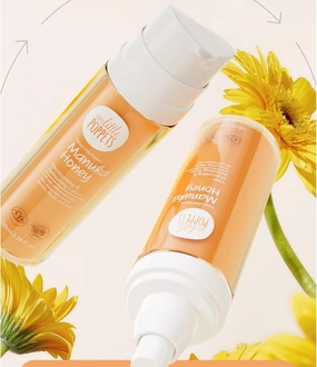 1PC Happy Little Poppets Toner & Lotion Set, Manuka Honey Moisturizing & Refreshing Lotion Calming Soothing Redness Relieving Hydrating Skin