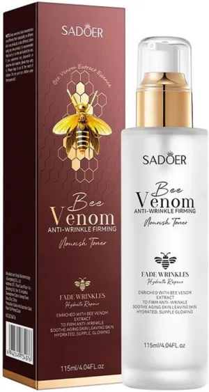 2 Pack for SADOER Bee Firming Facial Toner,Moisturizing Face Toning,Cleansing Hydrating Skin Care Toner,Soothes Skin,Enhances Absorption and brightens Skin Tone.115ml 4.04 FL OZ