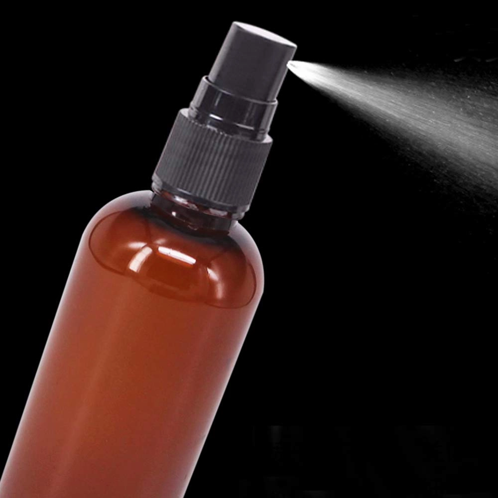24 Pack 2oz Amber Plastic Spray Bottles For Essential Oils, Perfumes, Cosmetics, Alcohol, Fine Mist Spray Bottle, Mini Travel Bottle, Small Refillable Liquid Containers