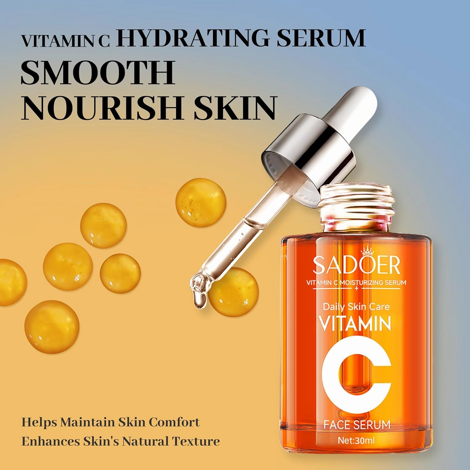 2 Vitamin C Serums   1 Hydrating Toner Set – 5X Vitamin C,Hyaluronic Acid, Centella for Dull Skin, Uneven Tone,Dryness, Fine Lines,Unique Gift for Women