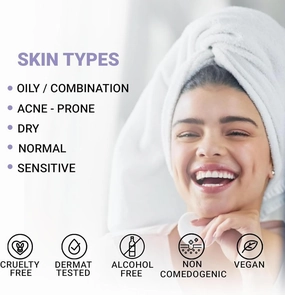 & VIT.amin C Face Toner Spray Mist with Glycolic Acid for Glowing & Brightening Skin | Tighten Pore, Instantly Hydrate, Treat Oily Acne Prone Skin & Balance PH for Women & Men,100 ML