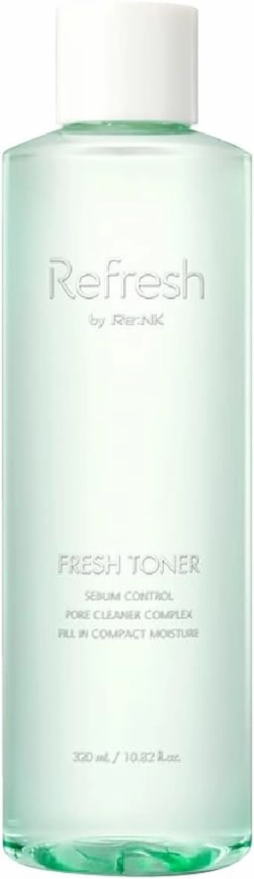 [Re:NK] Refresh Sebum Control Pore Cleaner Hyaluronic Acid Fresh Toner, 10.82 fl.oz.