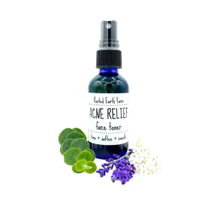 Acne Toner - 2 fl oz - Astringent for Face - Natural and Herbal Infused