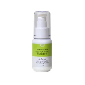 ADVANCED REJUVENATING CONCEPTS Oily Skin/Acne A  Exfoliating Serum, Retinol & Glycolic Exfoliant, for Oily, Acne, and Combination Skin, 1 fl oz