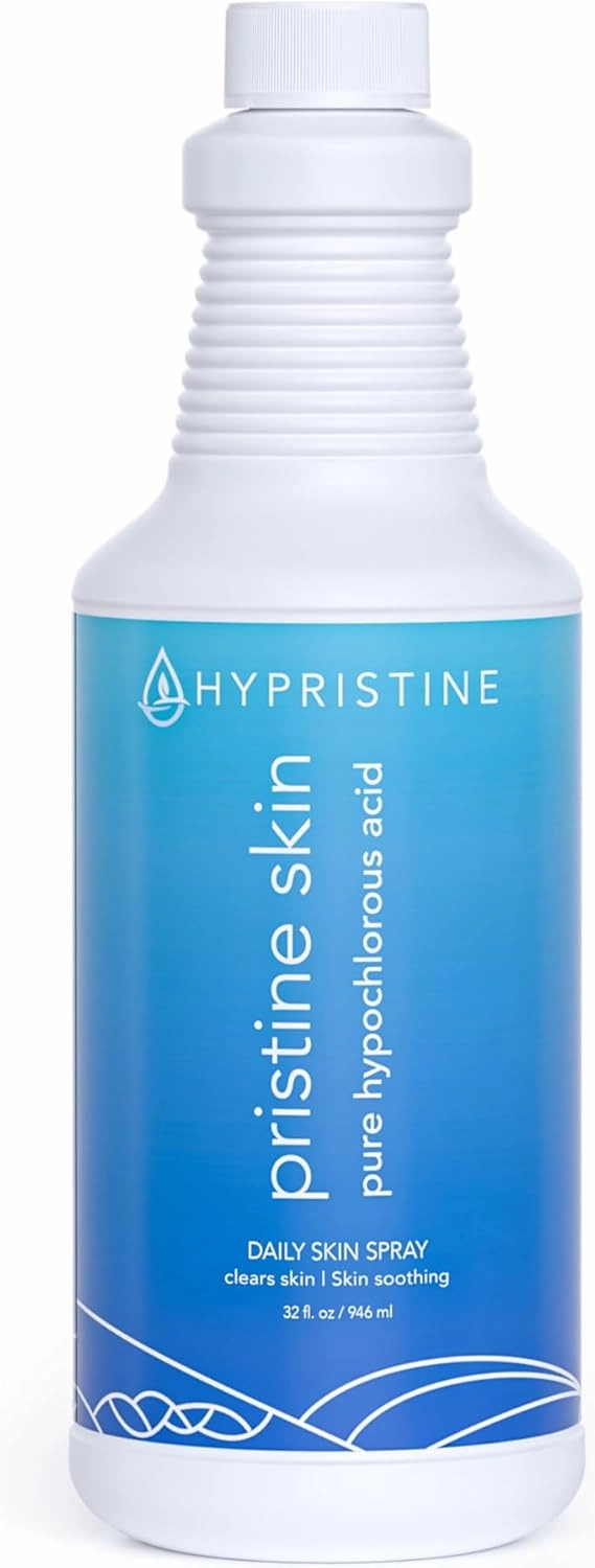 Advanced Face & Body Spray and Cleanser for PristineSkin Hypochlorous Acid Skin Spray All-Natural, Soothing Redness & Irritation Relief