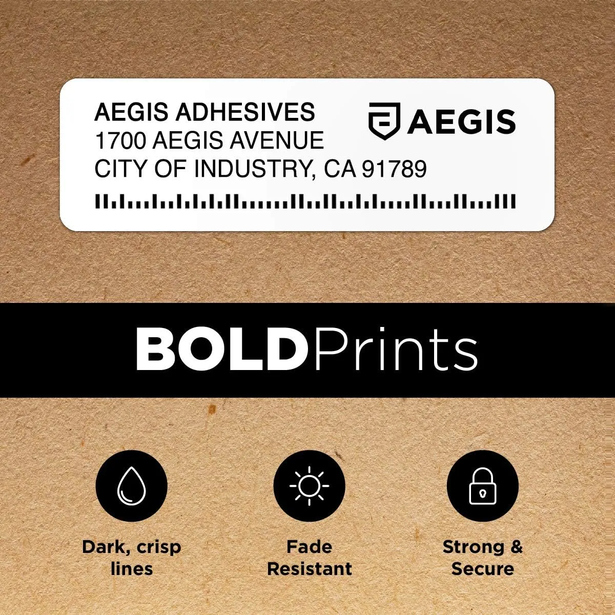 Aegis Adhesives - Compatible Multipurpose Labels Replacement for DYMO 30336 (1" X 2-1/8") Address & Barcode - Use with Labelwriter 450, 450 Turbo, 4XL Printers (24 Rolls)