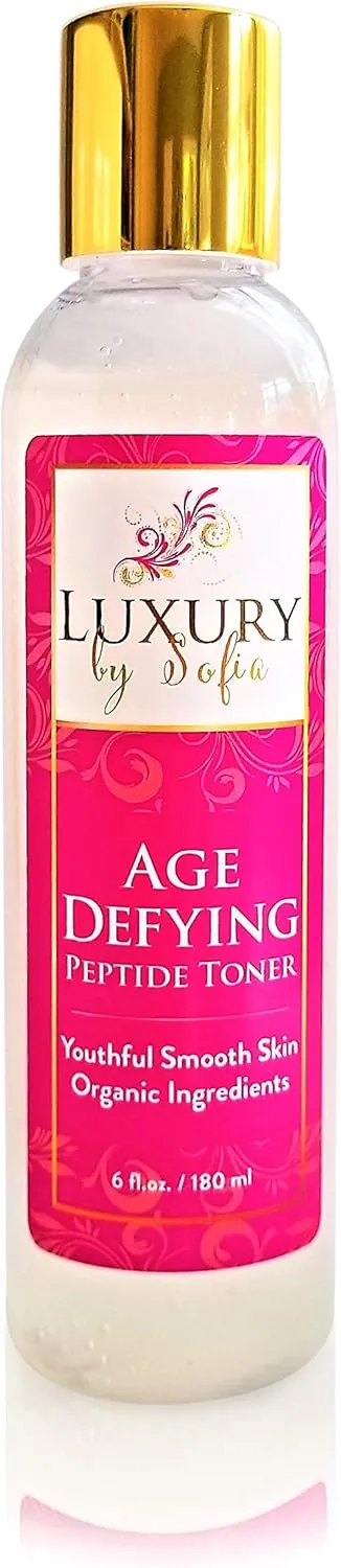 Age Defying Organic Face Toner | Reduce Signs of Aging | Balance Your Skins pH | Firm & Tone Your Skin