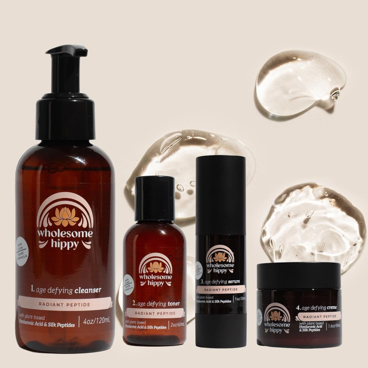 Age Defying Silk Peptide Gel Toner - Hydrating Toner - Plant-Based Hyaluronic Acid toner 2oz