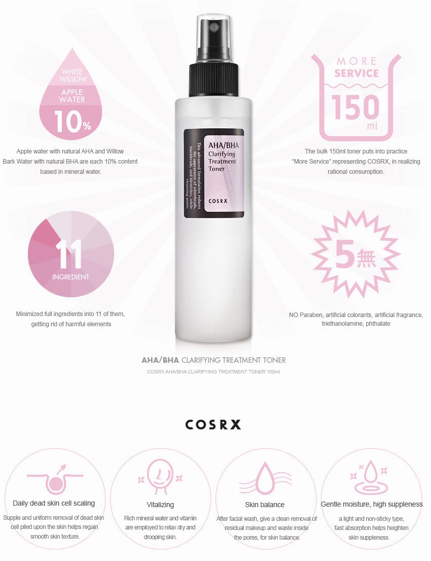 AHA / BHA Clarifying Treatment Toner