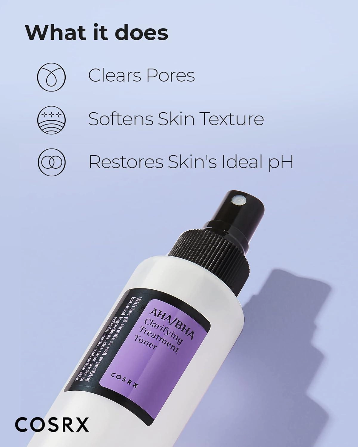 AHA/BHA Revitalising Clarifying Treatment Toner | COSRX