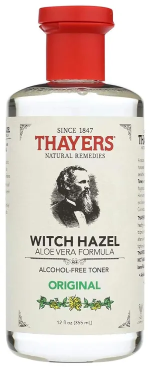 Alcohol Free Witch Hazel Toner with Aloe 12 fl. oz. - 12 Pack