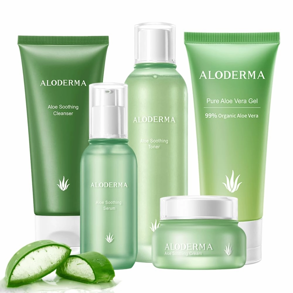 Aloderma Signature Aloe Soothing Set 5-Piece Set
