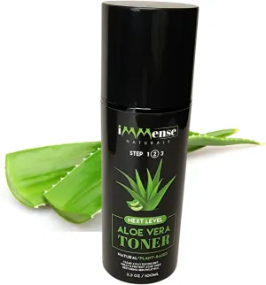 Aloe Vera Toner for Face. Skincare to Treat and Prevent Acne, Restore PH Balance & Excess Dirt. Facial Toner for Women and Men.