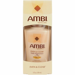 Ambi Even and Clear Daily Moisturizer with SPF 30, 3 Ounce