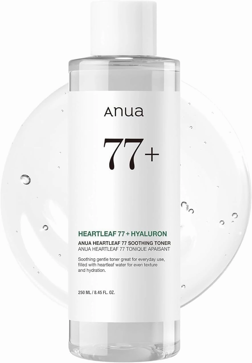 an-ua-Heartt-Leaves 7 Soothing Toner I pH 5.5 Trouble Care, Calming Skin, Refreshing, Hydrating, Purifying, Cruelty Free, Vegan,(250ml / 8.45 fl.oz.)