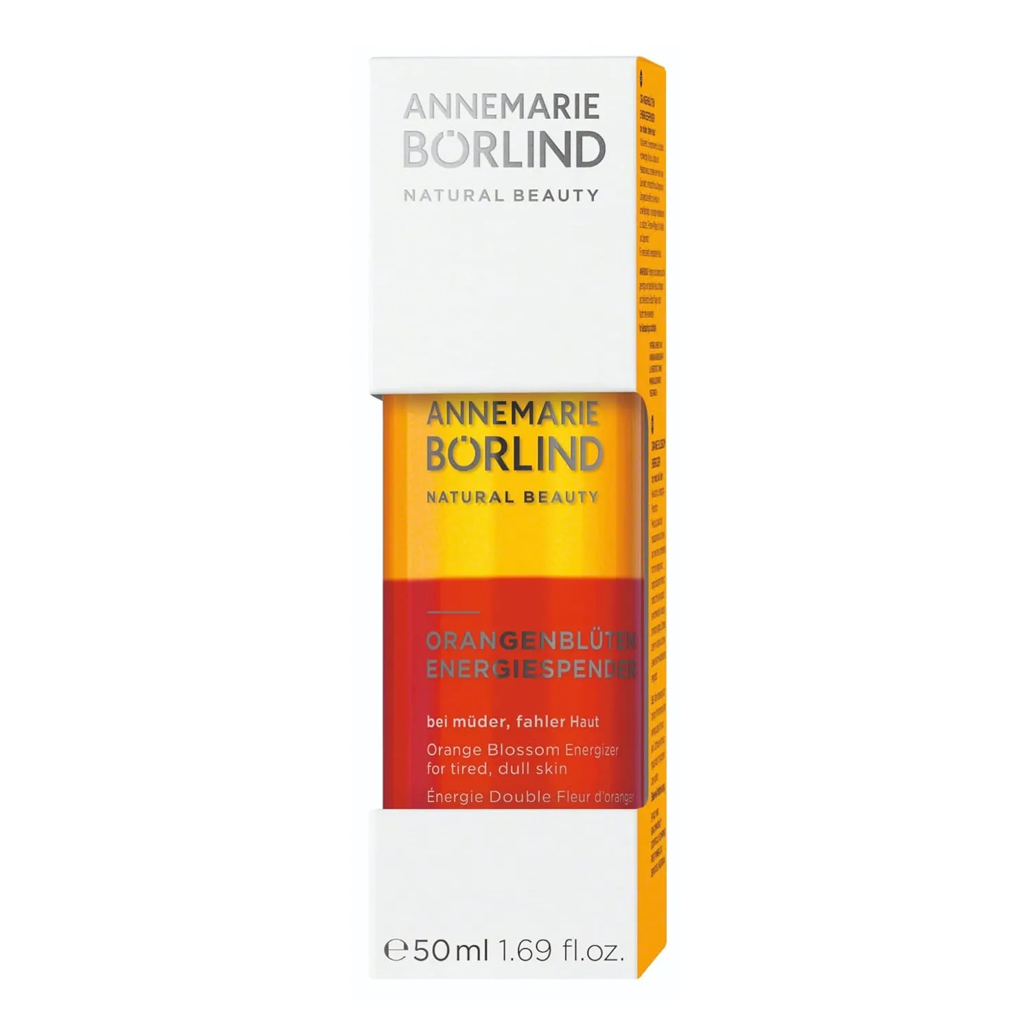 ANNEMARIE BÖRLIND – Orange Blossom Energizer Face Serum – Sustainably Sourced Facial Toner With Valuable Plant Oils to Protect the Skin Against Environmentally Induced Premature Aging – 1.69 Oz