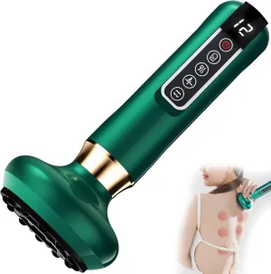 Anti Cellulite Bluile Cellulite Massager - Handheld Electric Cavitation Contouring Body Sculpting Machine - Rechargeable Cordless Fat Vacuum Suction Remover Shaping Massage Toner Device