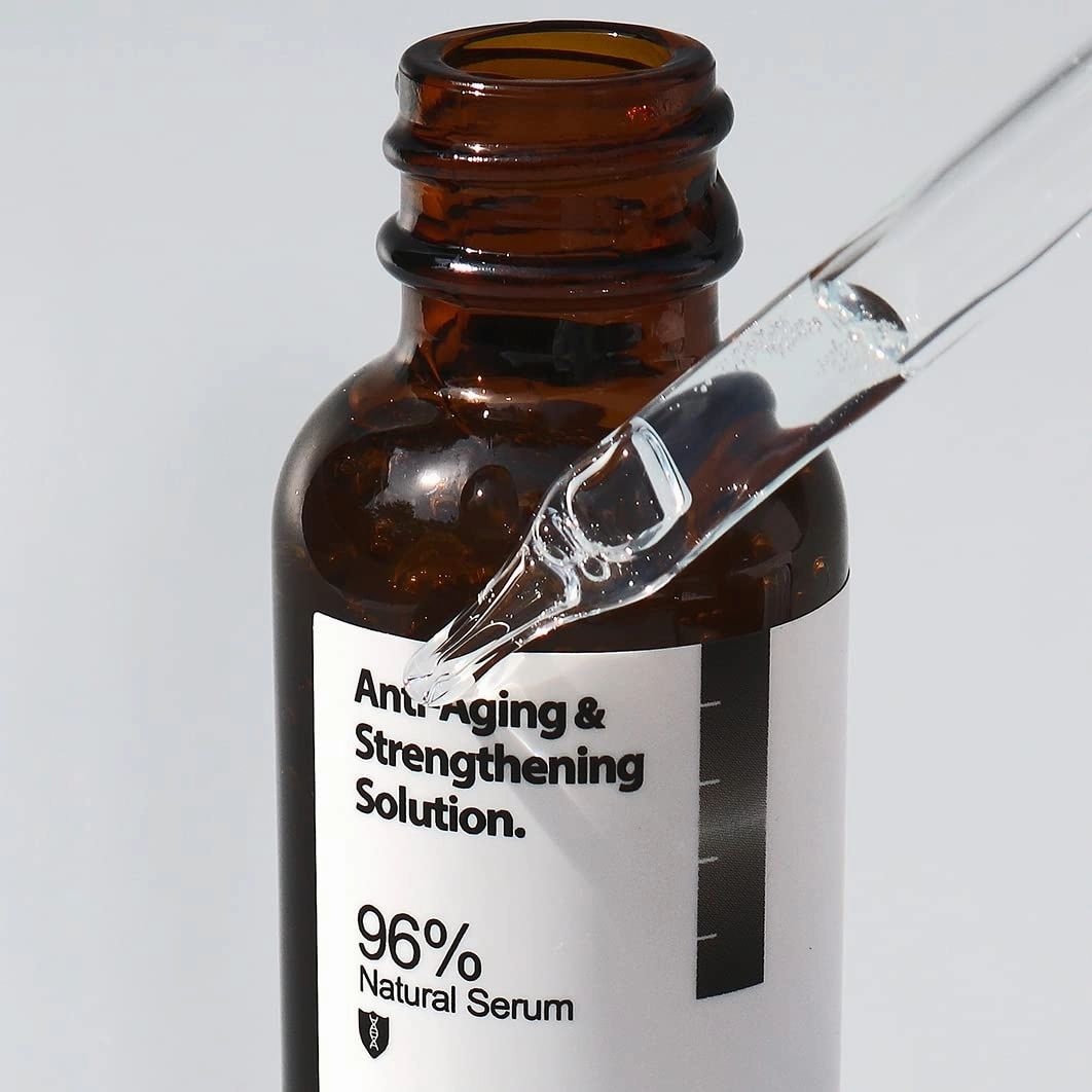 Anti Aging Facial Serum Sensivite Skin Face 30ml 1fl oz by TRUE NATURE SKINCARE Vitamin C Hyaluronic Acid Daily Skincare Collagen Peptide (Collagen)