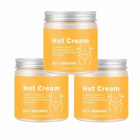 Anti-Cellulite & Slimming Cream,Hot Cream Cellulite And Fat Burner,Belly Fat Burning Cream Stomach Slimming Skin Toner Firming Gel,Inner Thigh Firming Cream For Legs,Hot Cream For Women (3PCS)