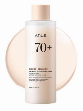 Anua Rice 70 Glow Milky Toner 250 ml