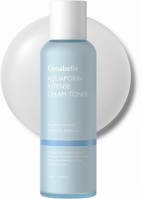 Aquaporin Intense Cream Toner | Milky Glow Essence with Ceramide, Panthenol, AQUAXYL for Soothing Moisture, Non-Sticky Formula - Dermatologist Tested - 4.05 fl.oz
