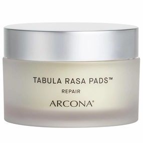 ARCONA Tabula Rasa Pads - 2% BHA AHA Liquid Exfoliant, Ingrown Hair Treatment. Clarifies, Exfoliates, and Soothes. Cruelty Free. Made In The USA, 45 Pre-Soaked Cotton Rounds.