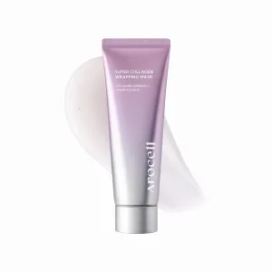 AROCELL Super Collagen Wrapping Facial Mask – Peel Off Face Mask Pack for Firmness and Elasticity Hydrating Exfoliating Skin Care