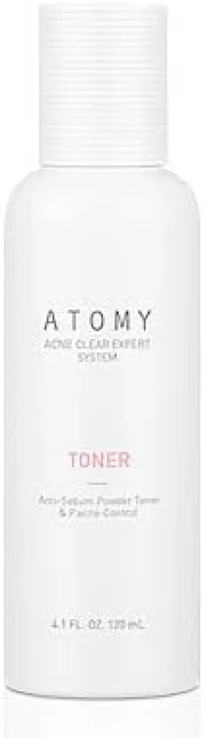 [ATOMY] Acne clear toner 4.1fl oz 120ml | anti-sebum powder toner and P.acne-control