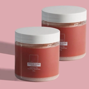 Azúcar Glow Exfoliator - Sugar Facial Scrub for Smoother Skin, 𝐢𝐭𝐚𝐭𝐢 blanqueador, Azucar Glow Blanqueador Exfoliante (2 Pcs)