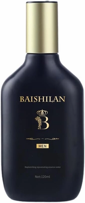 baishilanMen's Toner, Hydrating and Refreshing, Balanced Water and Oil, Men's Skin Care, moisturizing Spray, Daily Facial, Suitable for All Skin Types
