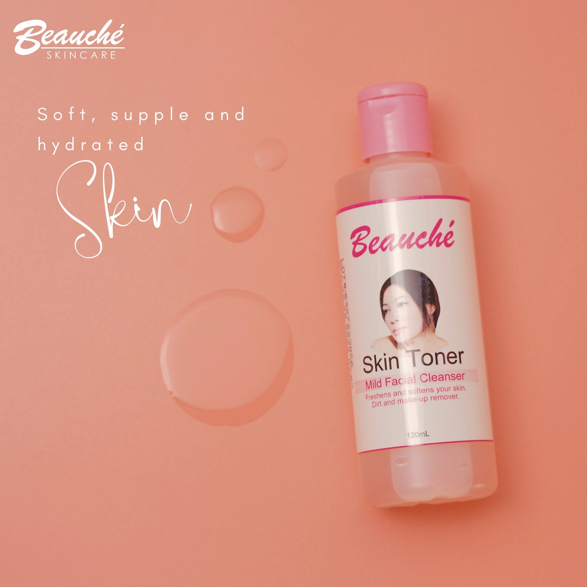 Beauche Facial Cleanser Toner 120mL