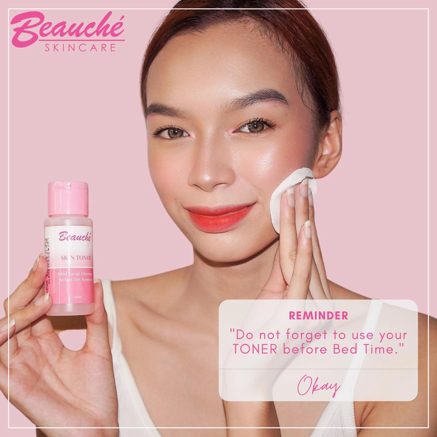 Beauche Facial Cleanser Toner 120mL