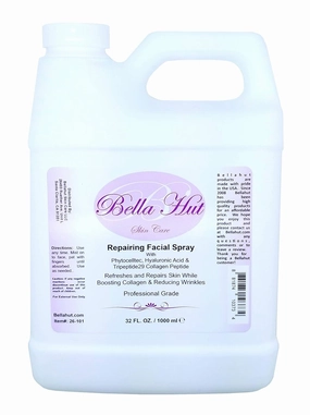 Bellahut Repairing Facial Toner Spray with PHYTOCELLTEC (Stem Cells), HYALURONIC ACID, TRIPEPTIDE-29 COLLAGEN PEPTIDE, Helps Refresh Skin, (32 Ounce)