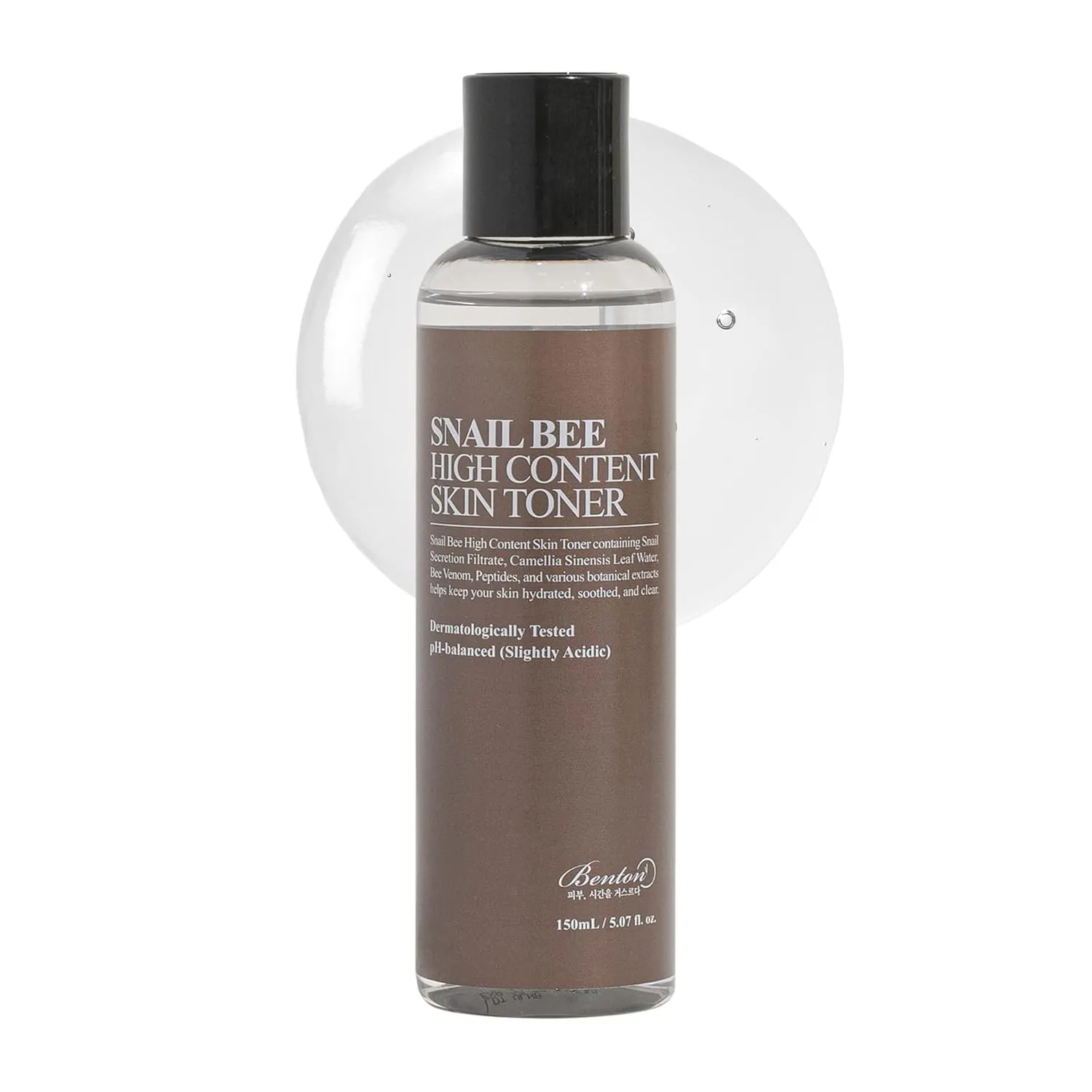 BENTON Snail Bee High Content Skin (Toner) - Snail Mucin Toner, Snail Mucin Essence Toner, Bee Venom Korean Toner, Korean Skin Care Snail Toner, Face Skin Care Snail Essence, Snail Mucin Moisturizer