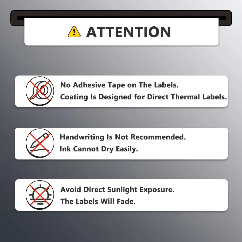 BETCKEY - 4" x 3" (102 mm x 76 mm) Shipping & Multipurpose Labels Compatible with Zebra & Rollo Label Printer,Premium Adhesive & Perforated [6 Rolls, 3000 Labels]