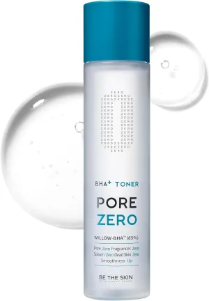 BHA  Pore Zero Daily Exfoliating Toner - Pore Refining Korean Face Toner for Acne Prone Skin - Salicylic Acid for Pores and Sebum, 5.07 fl.oz.