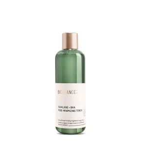 Biossance Squalane   2% BHA Pore Minimizing Toner - Hydrating & Gentle Exfoliating Facial Toner for Smooth Skin - Reduces Pores & Moisturizes - Natural BHA & Squalane for Daily Use, 4.5 fl oz