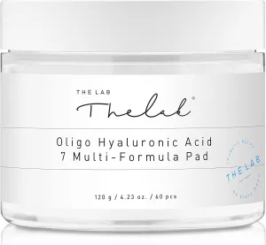 Blanc Doux 100% Oligo Hyaluronic Acid 7 Multi-Formula Skin Essence Toner Pads - 60 pcs 4 Oz, Deep Hydration & Soothing, Calming Formula, Hypoallergenic Cotton, Skin Moisture Boost for All Skin Types