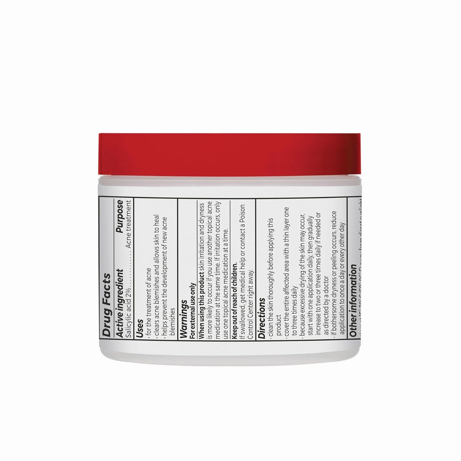 Blemish Clearing Acne Pads, Salicylic Acid Acne Treatment for Face, Pore Reducing, Exfoliating, and Soothing Skincare, Witch Hazel Toner Pads, 60 Ct