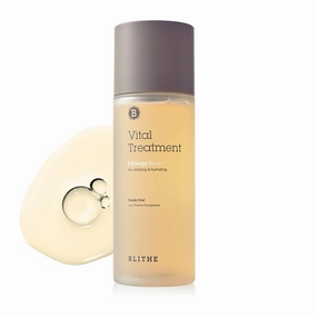 BLITHE Asian Skincare 5 Roots Clear Essence Lotion for Dry Skin - Hydrating Face Essence Rice Water, Damage Barrier Repair, Amino Acids, Antioxidants, Korean Combination Face Moisturizer, 5 Oz