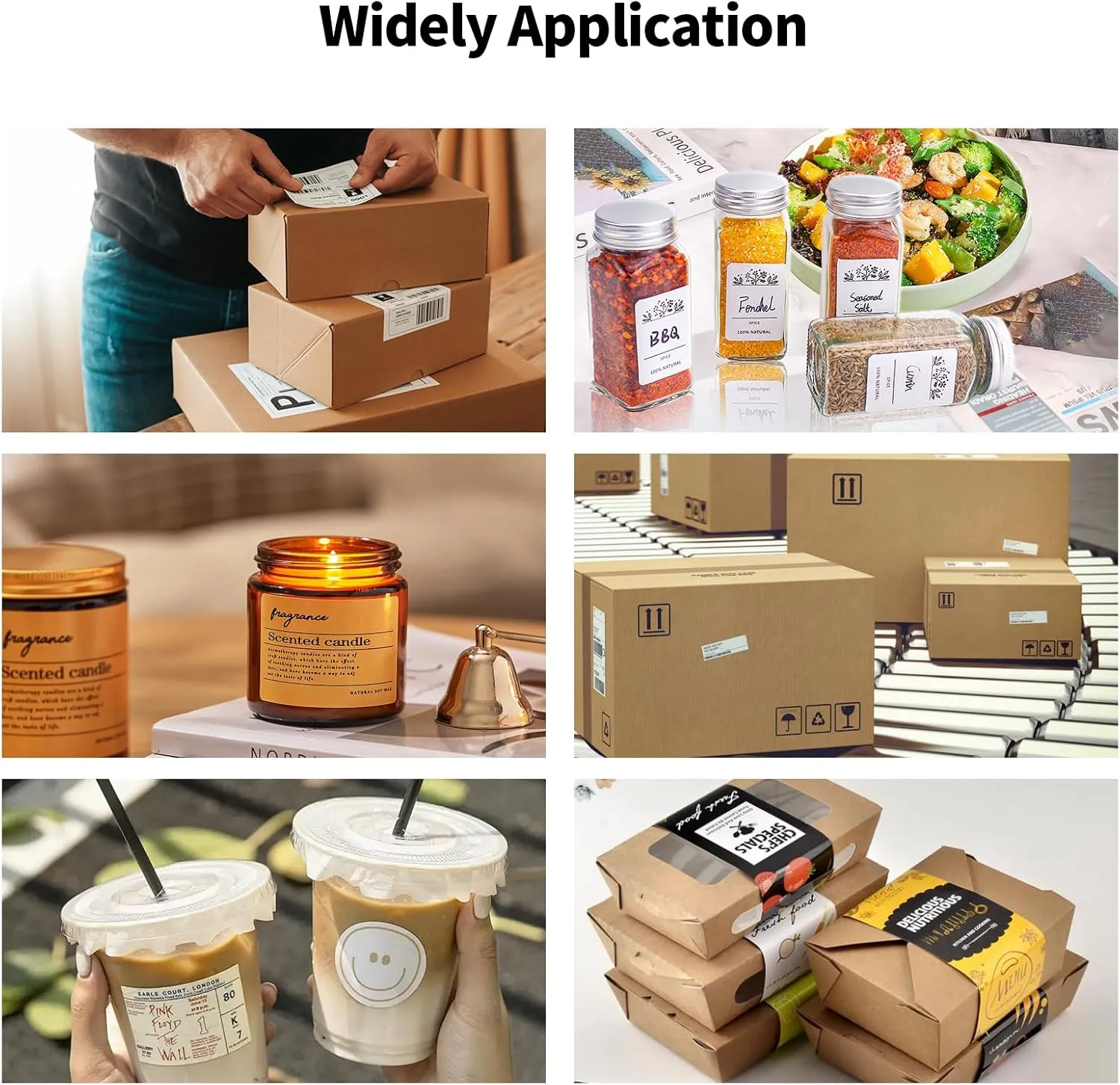 Bluetooth Thermal Shipping Label Printer, 4x6 Label Printer for Small Business for Shipping Packages, Support Windows, Mac, iOS, Android, Used for Amazon, Ebay, Shopify, Etsy, UPS, USPS