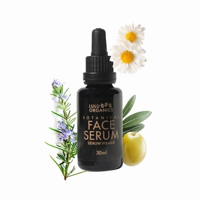 Botanical Anti-Wrinkle Face Serum with Vitamin E, Antioxidant-Rich Vegan Skin Care, Boosts Collagen & Elasticity, Paraben-Free Formula, 30ml