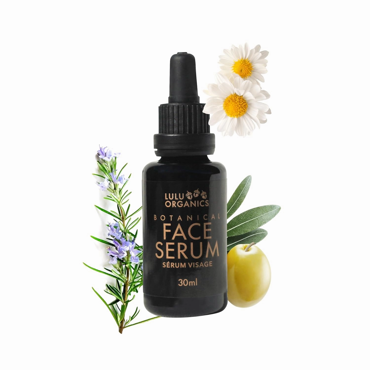 Botanical Anti-Wrinkle Face Serum with Vitamin E, Antioxidant-Rich Vegan Skin Care, Boosts Collagen & Elasticity, Paraben-Free Formula, 30ml