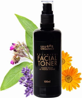 Botanical Face Toner with Witch Hazel for Oily Skin, Natural Skin Care and Beauty Formula for Gentle Cleansing, Deep Hydration, and Balance, Refreshing Daily Facial Mist Toner, 100ml
