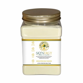 Brightening Fusion Jelly Face Mask | HydroGlo for Skin Hydration | Radiance and Reduced Pigmentation | Vajafacial Jelly Mask | 12 Applications (30 Fl Oz)