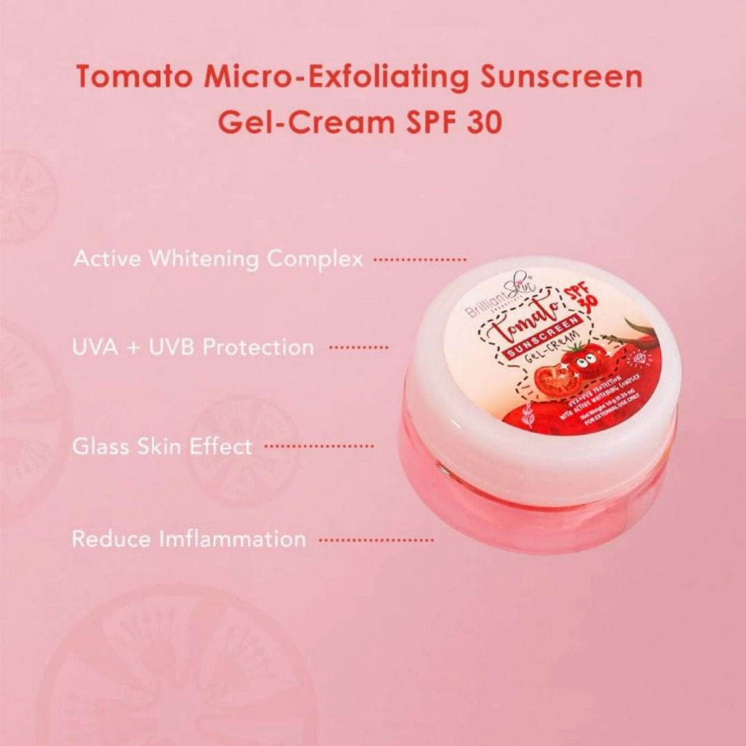 Brilliant Skin SENYORA'S Tomato Micro-Exfoliating Facial Set