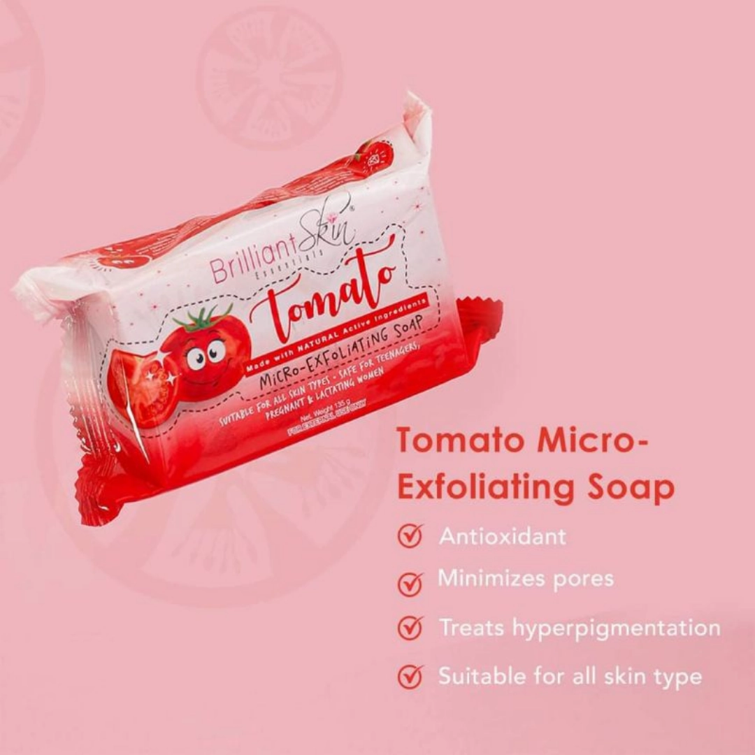 Brilliant Skin SENYORA'S Tomato Micro-Exfoliating Facial Set